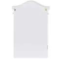 Armoire à clés avec cadre photo Blanc