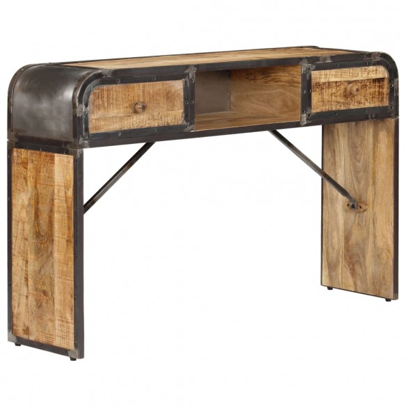 Buffet 120 x 30 x 75 cm Bois de manguier massif