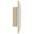 Miroir LED de salle de bain Chêne sonoma 90x8,5x37 cm Acrylique