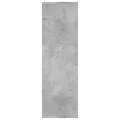 Bibliothèque Gris béton 98x30x98 cm Aggloméré