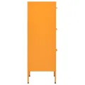 Armoire de rangement Jaune moutarde 42,5x35x101,5 cm Acier