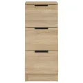 Buffet Chêne sonoma 30x30x70 cm Bois d'ingénierie