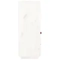 Buffet haut Blanc 34x40x108,5 cm Bois massif de pin
