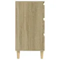 Buffet Chêne sonoma 60x35x70 cm Bois d'ingénierie