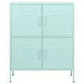 Armoire de rangement Vert menthe 80x35x101,5 cm Acier