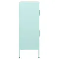 Armoire de rangement Vert menthe 80x35x101,5 cm Acier