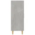 Buffet Gris béton 70x34x90 cm Bois d'ingénierie