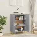 Buffet Sonoma gris 70x34x90 cm Bois d'ingénierie