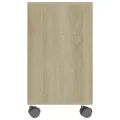 Table d'appoint Chêne sonoma 70x35x55 cm Bois d'ingénierie