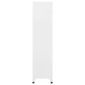 Armoire à casiers Gris clair et gris foncé 90x40x180 cm Acier