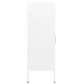 Armoire de rangement Blanc 80x35x101,5 cm Acier