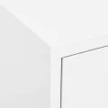 Armoire de rangement Blanc 80x35x101,5 cm Acier