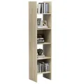 Bibliothèque Chêne sonoma 40x35x180 cm Aggloméré