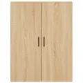 Armoire murale chêne sonoma 69,5x34x90 cm
