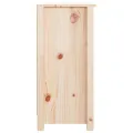 Buffet 100x35x74 cm Bois massif de pin