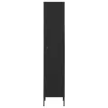 Armoire à casiers Noir 35x46x180 cm Acier