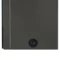 Armoire de salle de bain à miroir LED anthracite 50x14x60 cm