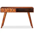 Table d'écriture Bois massif de Sesham 118 x 50 x 76 cm