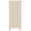 Buffet HAMAR Marron miel 85x35x80 cm Bois massif de pin