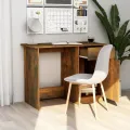 Bureau Chêne fumé 100x50x76 cm Bois d'ingénierie