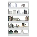 Bibliothèque/Séparateur de pièce Blanc 100x30x166 cm