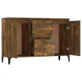 Buffet Chêne fumé 104x35x70 cm Bois d'ingénierie