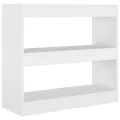 Bibliothèque/Séparateur de pièce Blanc 80x30x72 cm