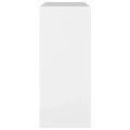 Bibliothèque/Séparateur de pièce Blanc 80x30x72 cm