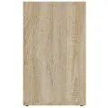 Armoire à chaussures Chêne Sonoma 52,5x30x50 cm