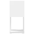 Armoire rotative Blanc 34,5x34,5x75,5 cm Aggloméré