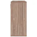 Bibliothèque Sonoma gris 60x27,5x59,5 cm Aggloméré