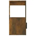 Buffet Chêne fumé 80x30x60 cm Bois d'ingénierie