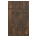 Buffet avec 3 tiroirs Chêne fumé 120x41x75 cm Aggloméré