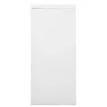 Armoire à portes coulissantes Gris 90x40x90 cm Acier
