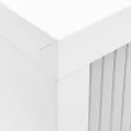 Armoire à portes coulissantes Gris 90x40x90 cm Acier