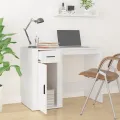 Bureau Blanc 100x49x75 cm Bois d'ingénierie