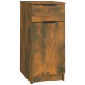 Armoire de bureau Chêne fumé 33,5x50x75 cm Bois d'ingénierie