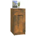 Armoire de bureau Chêne fumé 33,5x50x75 cm Bois d'ingénierie