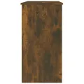 Bureau Chêne fumé 80x40x75 cm Bois d'ingénierie
