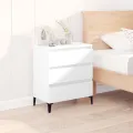 Buffet Blanc 60x35x70 cm Bois d'ingénierie