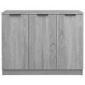 Buffet Sonoma gris 90,5x30x70 cm Bois d'ingénierie