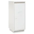 Buffets 2 pcs Blanc 31,5x34x75 cm Bois massif de pin