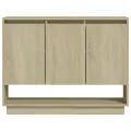 Buffet Chêne sonoma 97x31x75 cm Aggloméré