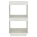 Bibliothèque Blanc 40x35x71 cm Bois de pin massif