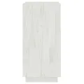 Bibliothèque Blanc 40x35x71 cm Bois de pin massif