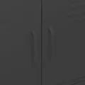 Armoire de rangement Noir 80x35x101,5 cm Acier