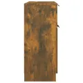 Buffet Chêne fumé 60x30x70 cm Bois d'ingénierie