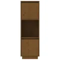 Buffet Marron miel 38x35x117 cm Bois massif de pin
