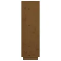 Buffet Marron miel 38x35x117 cm Bois massif de pin