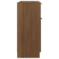 Buffet Chêne marron 60x30x70 cm Bois d'ingénierie